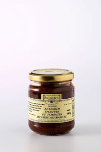 Achards d�Olives, Tomates S�ch�es et Basilic