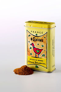 Boite � Epice 4 Epices