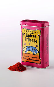 Boite � Epice M�lange pour Pa�lla