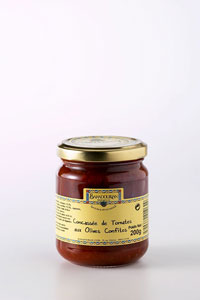 Concass� de Tomate aux Olives Confites