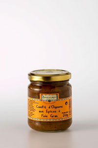 Confit d'Oignons aux �pices � Foie Gras