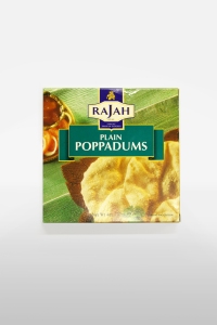 Papadums Nature
