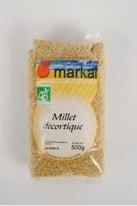 Millet D�cortiqu� Produit Bio AB