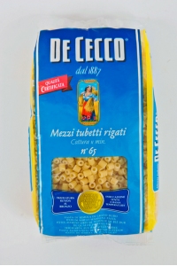 Mezzi Tubetti Rigati N�65