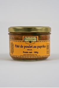 P�t� de Poulet au Paprika Produit Halal
