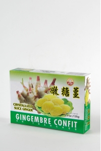 Gingembre Confit en Tranches
