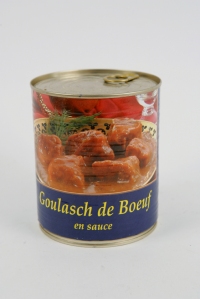 Goulasch de Boeuf en Sauce