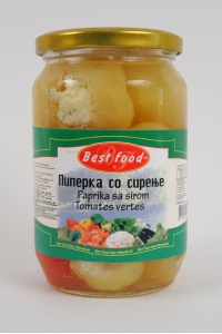 Poivrons Farcis au Fromage
