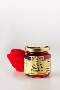 Pr�paration Culinaire aux Fleurs de Coquelicots