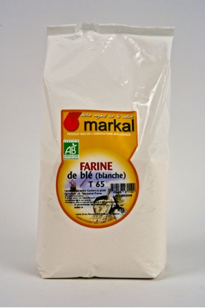 Farine de Blé Blanche T65 Produit Bio AB