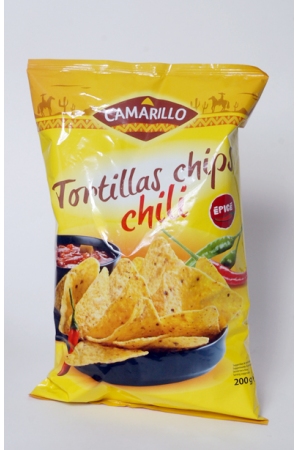 Tortillas Chips Goût Chili