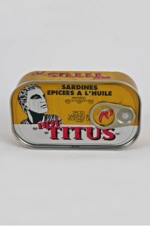 Sardines Epicées à l'Huile Titus