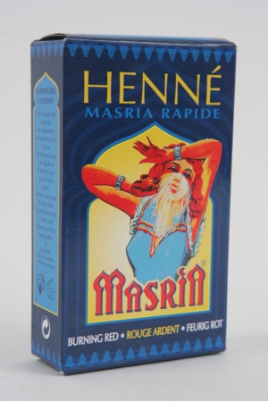 Henné Masria Couleur Rouge Ardent