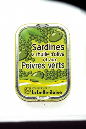 Sardines à l'Huile d'Olive et au Poivre Vert