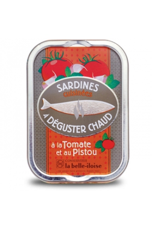 Sardines Cuisinées à la Tomate et au Pistou