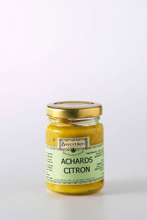 Achards de Citron