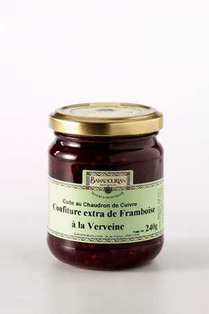 Confiture de Framboise à la Verveine Spécialité Gourmande