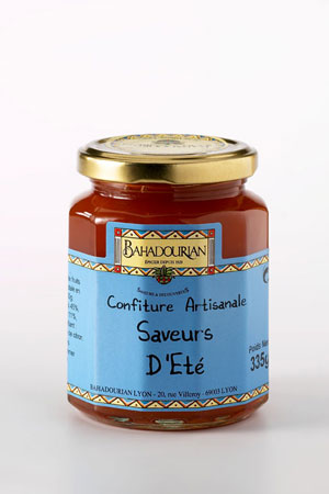 Confiture d'Abricots, Pêches et Melon 