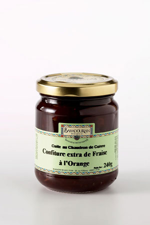 Confiture de Fraise à l'Orange Spécialité Gourmande