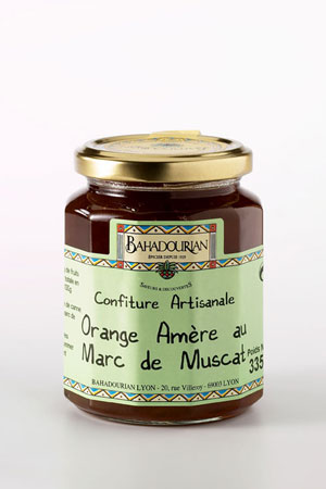 Confiture d'Orange Amère au Marc de Muscat