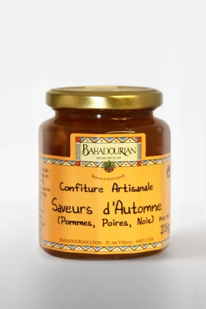 Confiture de Pommes, Poires et Noix Saveurs d'Automne 