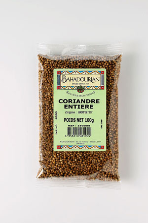 Coriandre en Graines: Bahadourian, Coriandre en Graines Sachet 100g, Epices