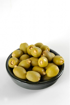 Olives Vertes Farcies aux Amandes