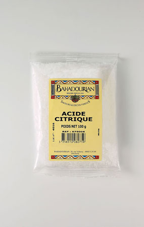 Acide Citrique: Bahadourian, Acide Citrique Sachet 100g, Epices