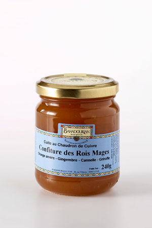 Confiture d'Orange Amère et d'Epices «Les Rois Mages» 