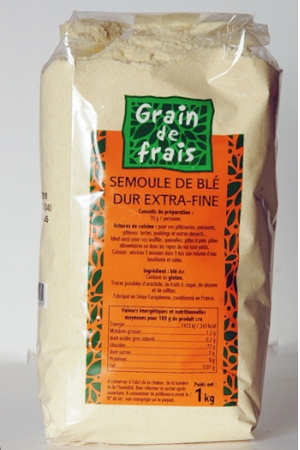 Semoule de Blé Dur Extra-Fine