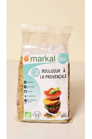 Boulgour à la Provençale Produit Bio AB
