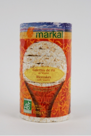 Galettes de Riz au Sésame Produit Bio AB