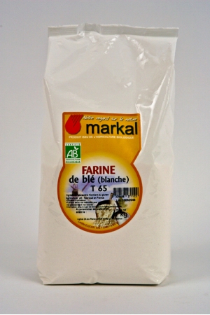 Farine de blé T65 de France 500g