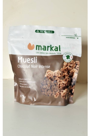 Muesli croustillant chocolat bio 375g - Biotentik