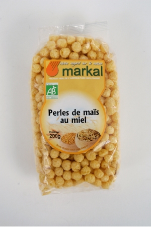 Perles de Maïs au Miel Produit Bio AB