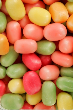 Bonbon Dragéifié Happy Chews  Aromatisés Aux Fruits 