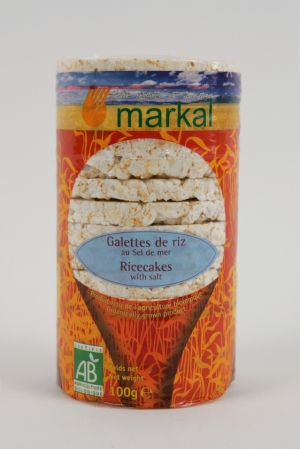 Galettes de Riz au Sel de Mer Produit Bio AB