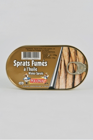 Sprats Fumés à l'Huile