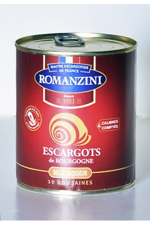 Escargots de Bourgogne Belle Grosseur  - 10 douzaines