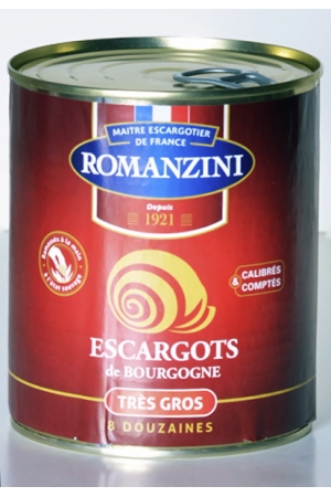 Escargots de Bourgogne Très Gros - 8 douzaines