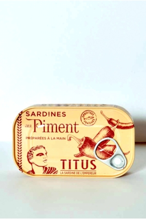 Sardines Epicées à l'Huile Titus