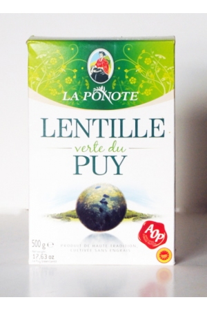 Lentille Verte du Puy AOP