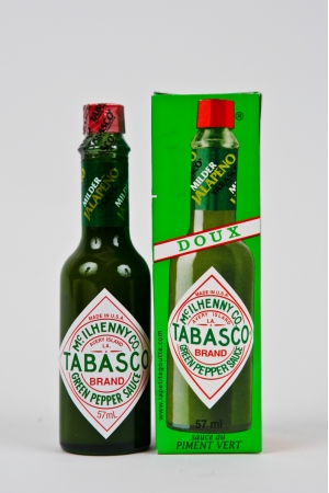 Tabasco Sauce  au Piment Vert