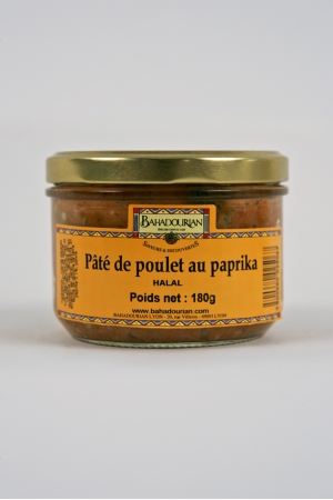 Pâté de Poulet au Paprika Produit Halal