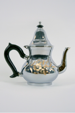 Théière Chromée pour 12 Tasses