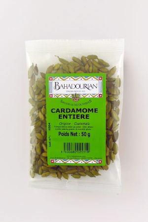 Cardamome verte entière Bio 50g ou 1 kg - épice en gousse