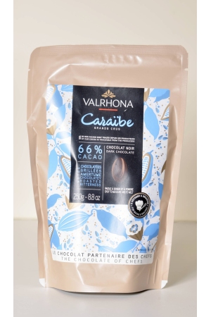 Chocolat Noir Valrhona CaraÃ¯be 66%