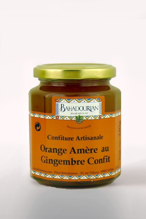 Confiture d'Orange Amère au Gingembre Confit