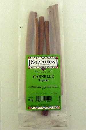 Cannelle Tuyaux Long