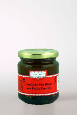 Confit de Vin Blanc aux Fruits Confits 